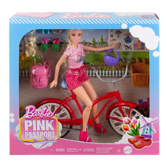 Barbie  Bicycle with Doll
